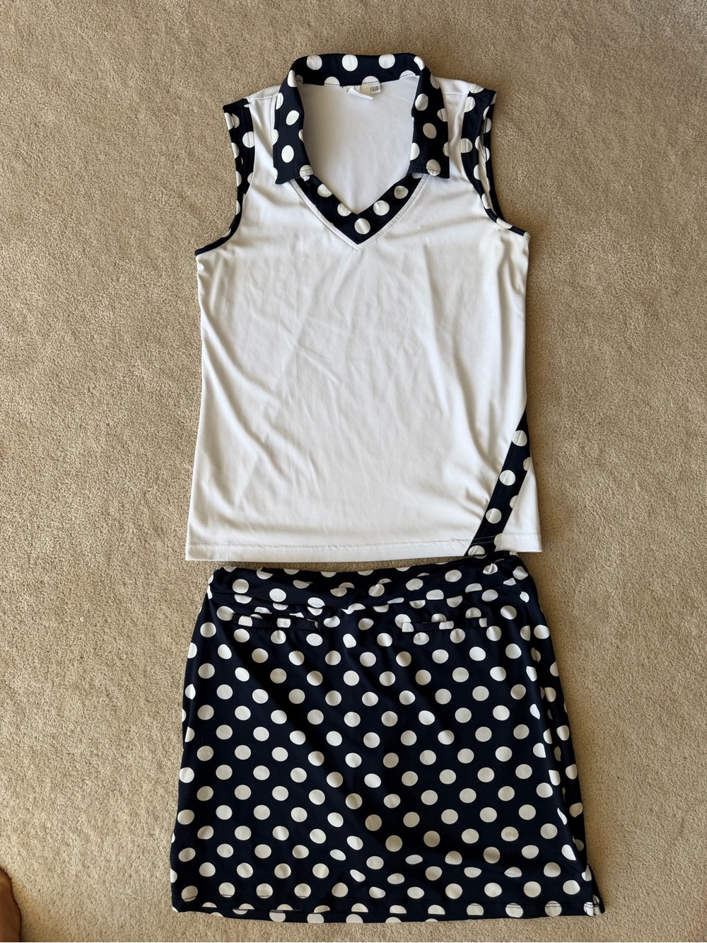 Dexim Golfwear tank top and skort